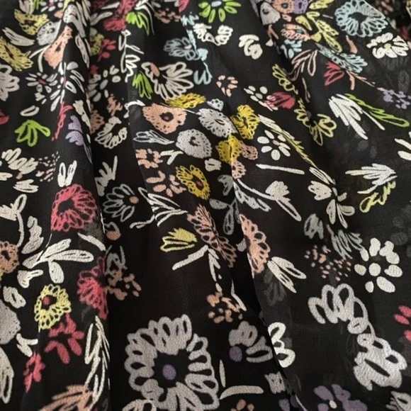 Rebecca Minkoff Black Off-The-Shoulder Maxi Dress with Flutter Sleeves - Picture 8 of 12